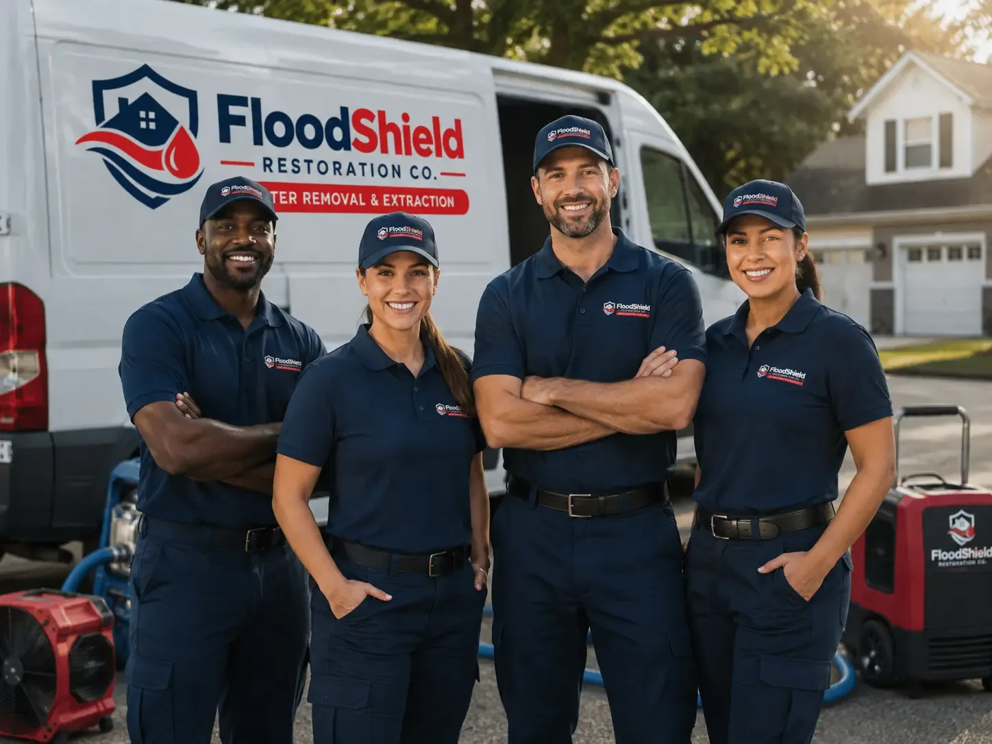Flood Damage Restoration company in Reydell, AR